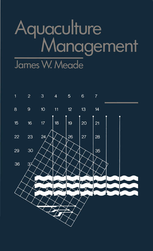Book cover of Aquaculture Management (1989)