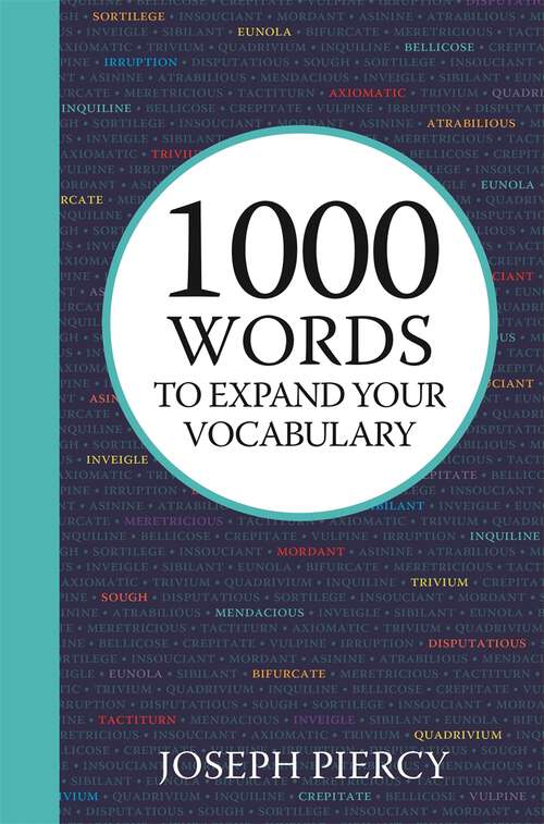 Book cover of 1000 Words to Expand Your Vocabulary