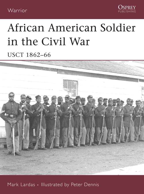 Book cover of African American Soldier in the Civil War: USCT 1862–66 (Warrior #114)