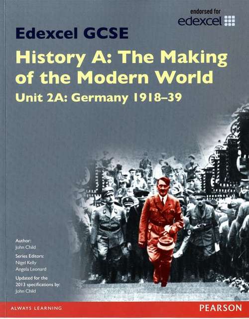 Book cover of Edexcel GCSE History A: Germany 1918-39 (PDF)