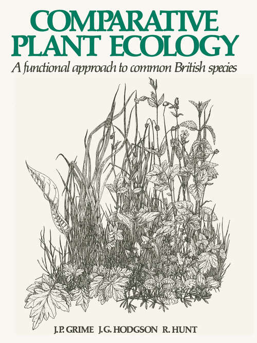 Book cover of Comparative Plant Ecology: A Functional Approach to Common British Species (1990)