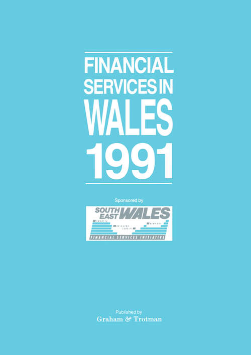 Book cover of Financial Services in Wales 1991 (1990)
