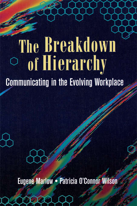 Book cover of The Breakdown of Hierarchy