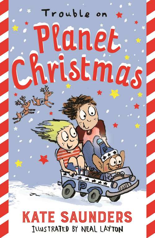Book cover of Trouble on Planet Christmas (Main)
