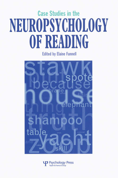 Book cover of Case Studies in Neuropsychology of Reading