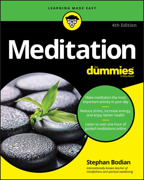Book cover of Meditation For Dummies (4)