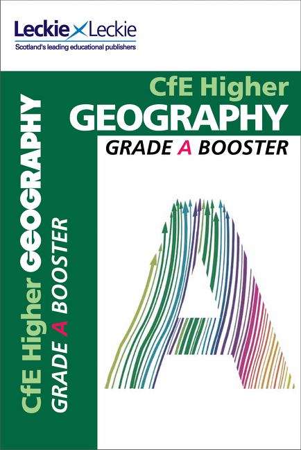 Book cover of Grade Booster for SQA Exams — CFE HIGHER GEOGRAPHY GRADE BOOSTER (PDF)