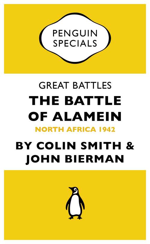 Book cover of Alamein: War Without Hate