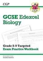 Book cover of New GCSE Biology Edexcel Grade 8-9 Targeted Exam Practice Workbook (includes Answers) (PDF)