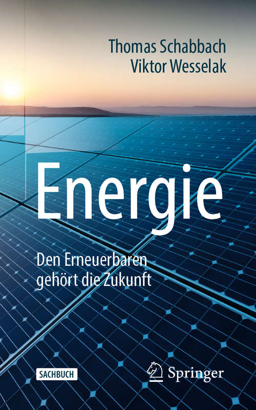 Book cover of Energie: Den Erneuerbaren gehört die Zukunft (2. Aufl. 2020) (Technik im Fokus)