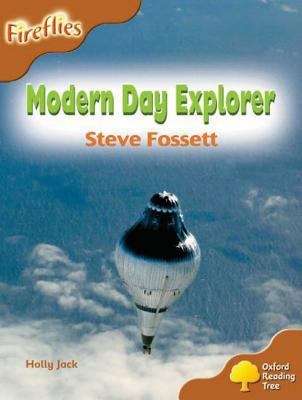 Book cover of Oxford Reading Tree, Stage 8, Fireflies: Steve Fosset (2003 edition)