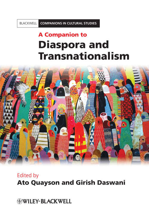 Book cover of A Companion to Diaspora and Transnationalism (Blackwell Companions in Cultural Studies)