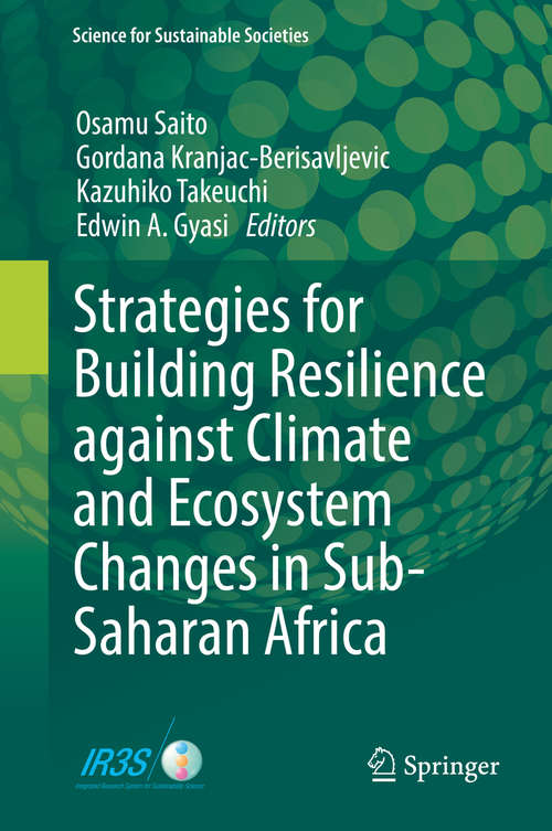 Book cover of Strategies for Building Resilience against Climate and Ecosystem Changes in Sub-Saharan Africa (Science for Sustainable Societies)