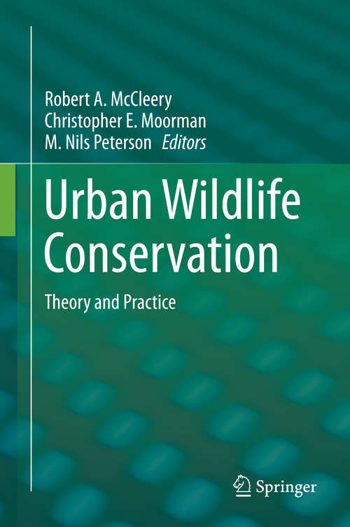 Book cover of Urban Wildlife Conservation: Theory and Practice (2014)