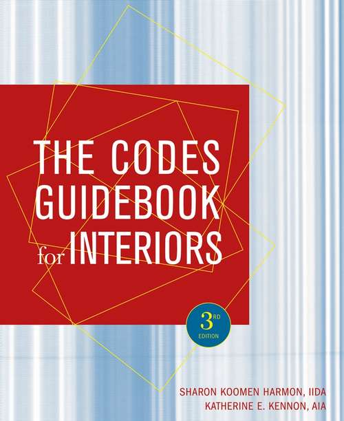 Book cover of The Codes Guidebook for Interiors (3)