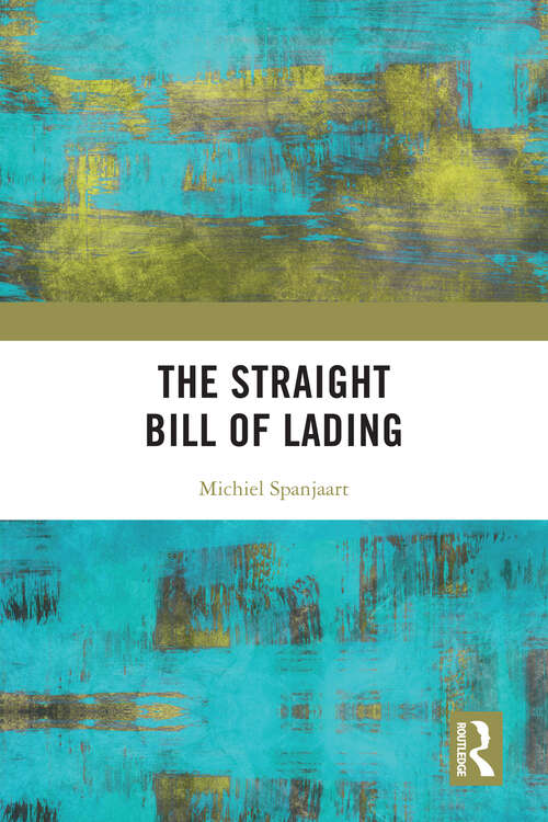 Book cover of The Straight Bill of Lading