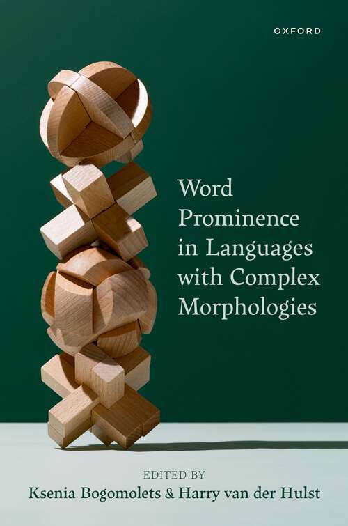 Book cover of Word Prominence in Languages with Complex Morphologies