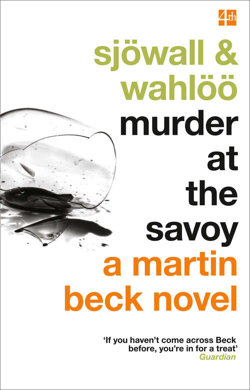 Book cover of Murder at the Savoy (ePub edition) (The Martin Beck series #6)