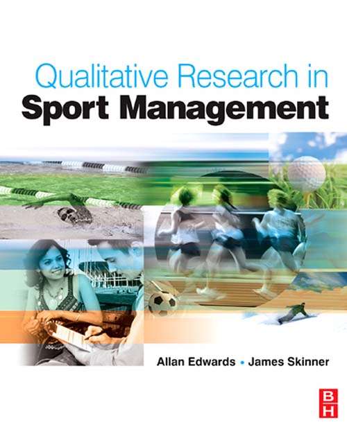 Book cover of Qualitative Research in Sport Management