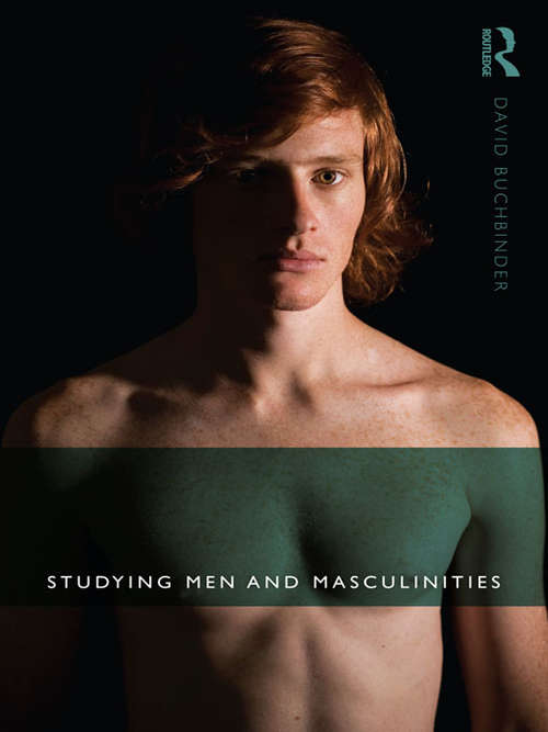 Book cover of Studying Men and Masculinities
