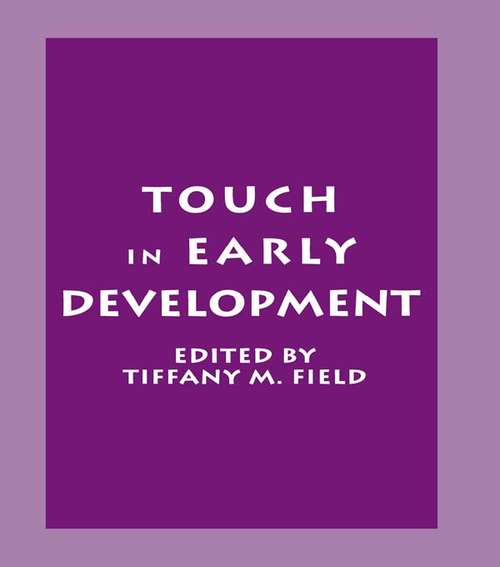 Book cover of Touch in Early Development
