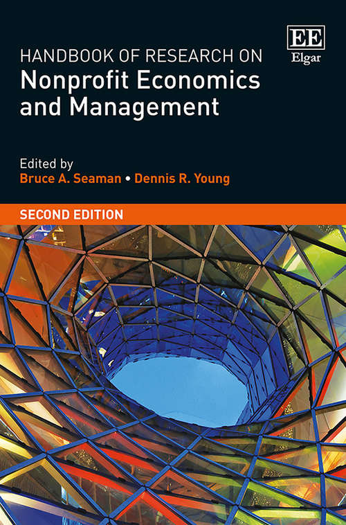 Book cover of Handbook of Research on Nonprofit Economics and Management: Second Edition (2) (Research Handbooks in Business and Management series)
