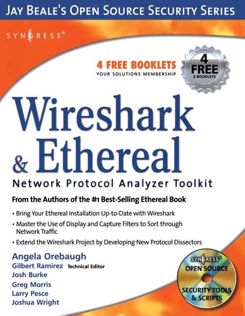 Book cover of Wireshark & Ethereal Network Protocol Analyzer Toolkit