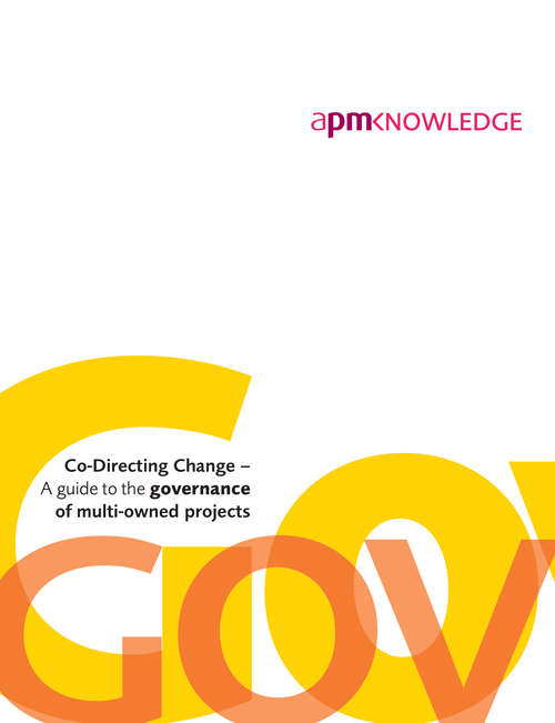 Book cover of Co-Directing Change