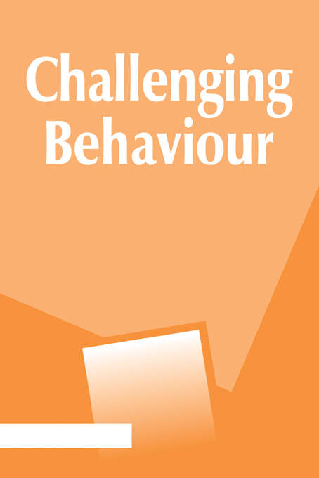 Book cover of Challenging Behaviour: Principles and Practices
