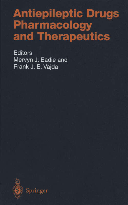 Book cover of Antiepileptic Drugs: Pharmacology and Therapeutics (1999) (Handbook of Experimental Pharmacology #138)