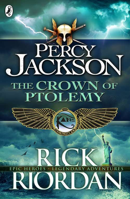 Book cover of The Crown of Ptolemy (Demigods and Magicians #3)