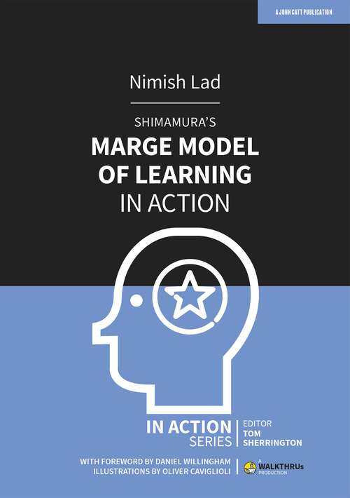 Book cover of Shimamura's MARGE Model of Learning in Action (In Action)