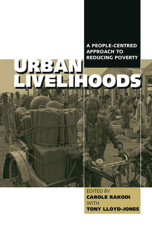 Book cover of Urban Livelihoods: A People-centred Approach to Reducing Poverty
