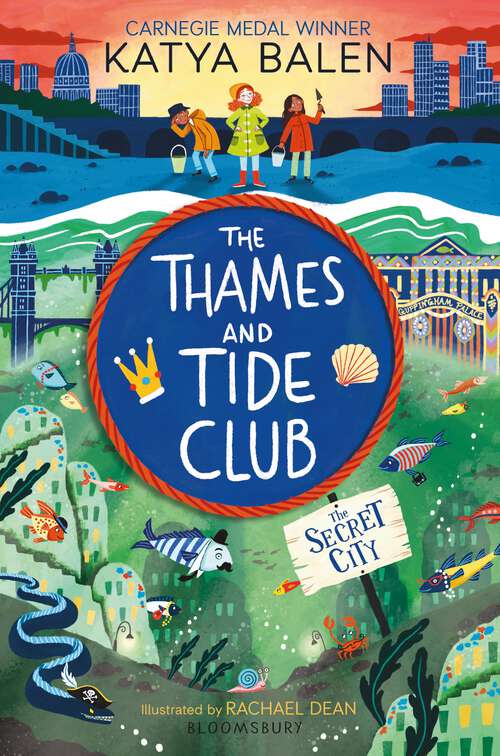Book cover of The Thames and Tide Club: The Secret City
