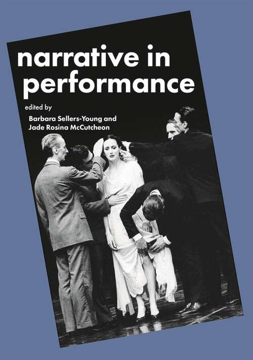 Book cover of Narrative in Performance