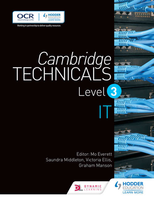 Book cover of Cambridge Technicals Level 3 IT (PDF)