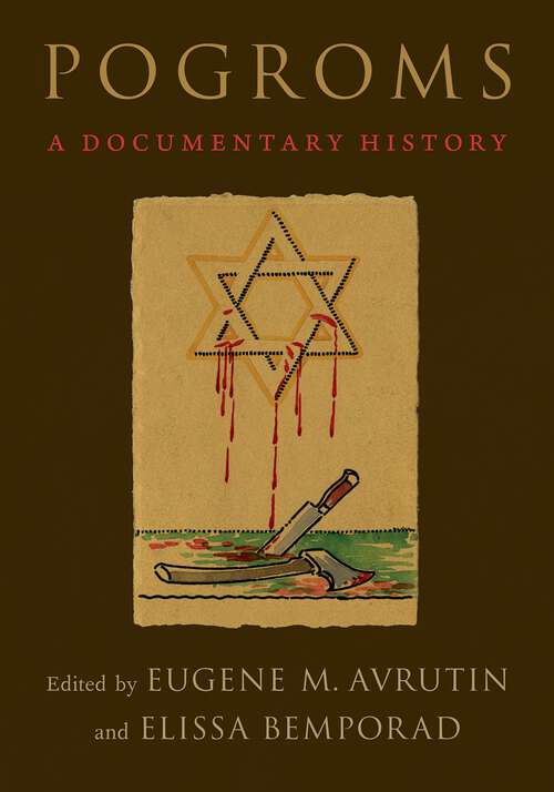 Book cover of Pogroms: A Documentary History