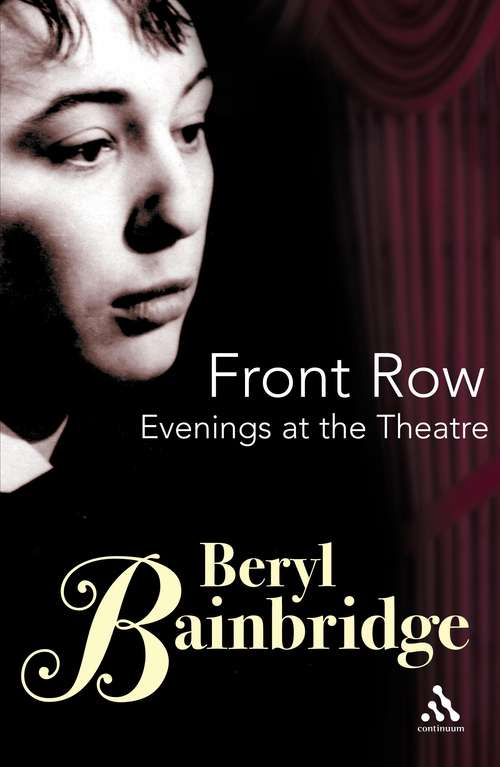 Book cover of Front Row: Evenings at The Theatre