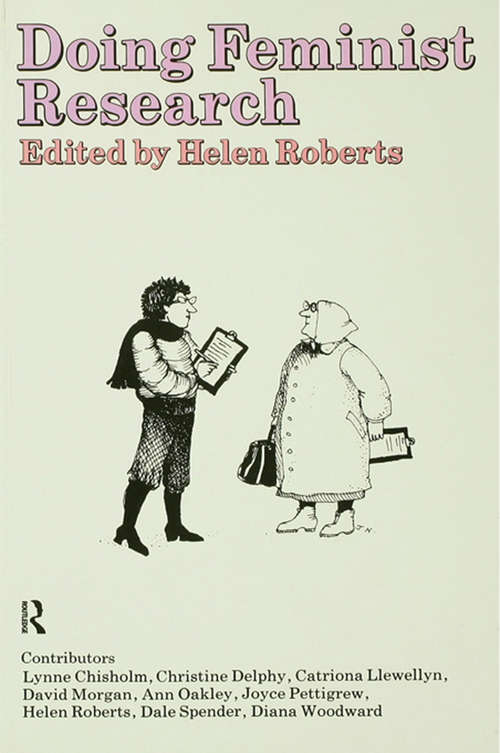 Book cover of Doing Feminist Research