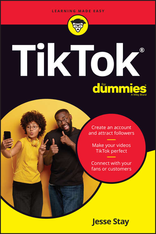 Book cover of TikTok For Dummies