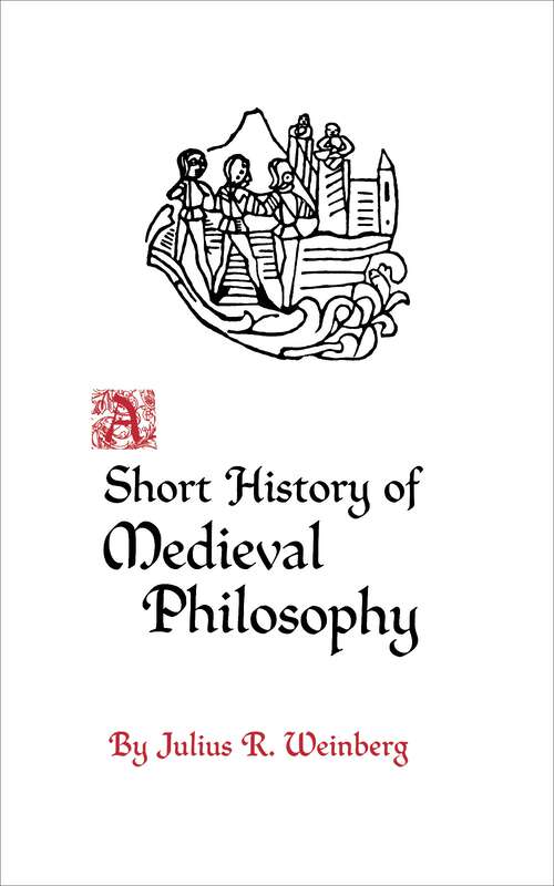 Book cover of A Short History of Medieval Philosophy (PDF)