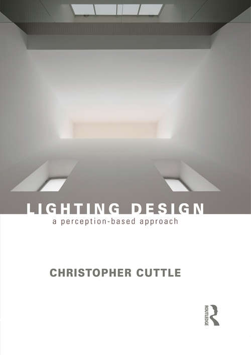 Book cover of Lighting Design: A Perception-Based Approach