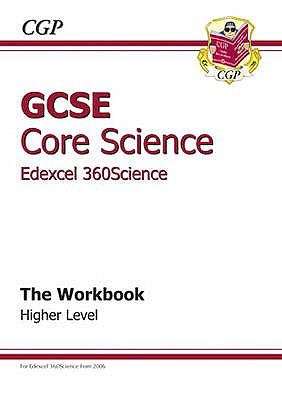 Book cover of GCSE Core Science Edexcel Workbook - Higher (PDF)