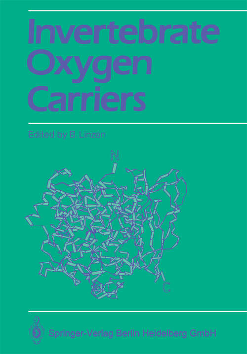 Book cover of Invertebrate Oxygen Carriers (1986)
