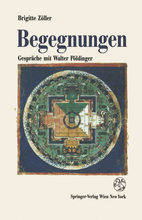 Book cover of Begegnungen: Gespräche mit Walter Pöldinger (1994)