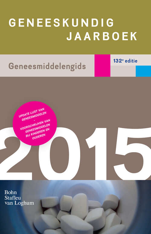 Book cover of Geneeskundig jaarboek 2015: 132e jaargang (2014)