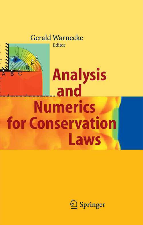 Book cover of Analysis and Numerics for Conservation Laws (2005)