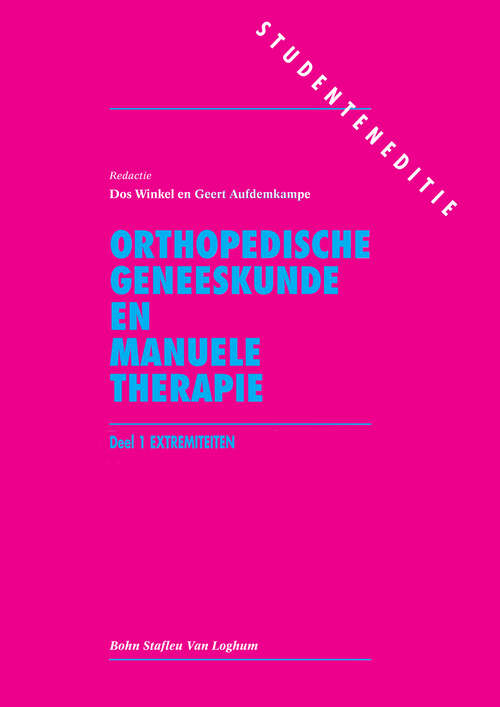 Book cover of Orthopedische geneeskunde en manuele therapie: Deel 1: extremiteiten (1st ed. 1994) (Orthopedische geneeskunde en manuele therapie)
