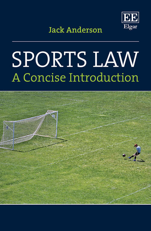 Book cover of Sports Law: A Concise Introduction