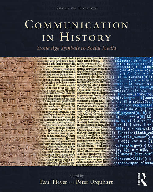 Book cover of Communication in History: Stone-Age Symbols to Social Media (7)